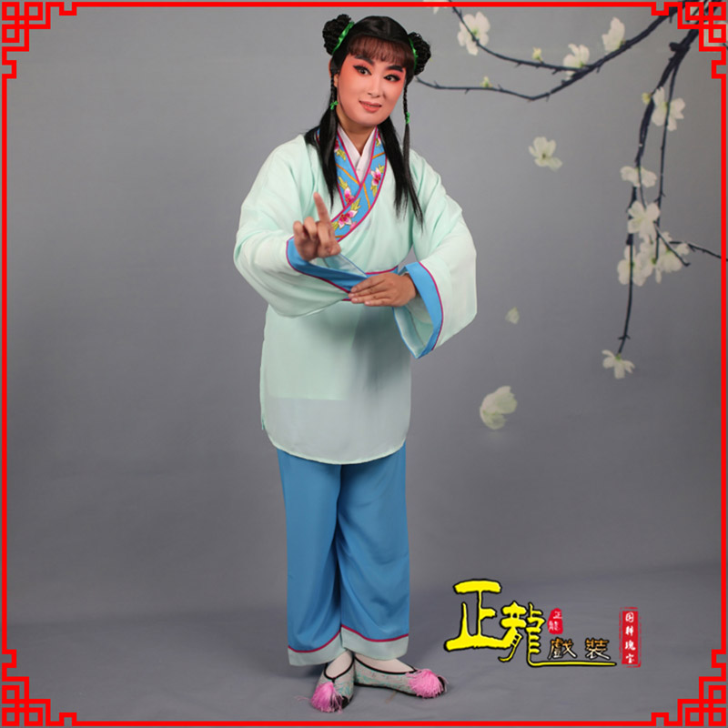 天山歌仔戏童生小孩影视银心四九服 书童衣