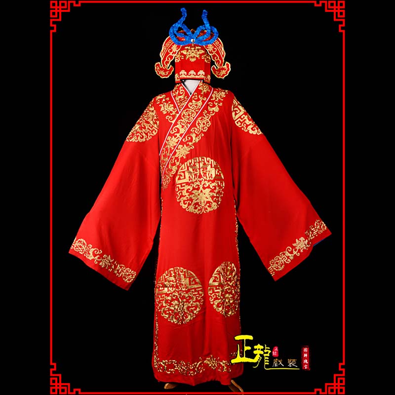 天山武生服装软绉全金武生衣